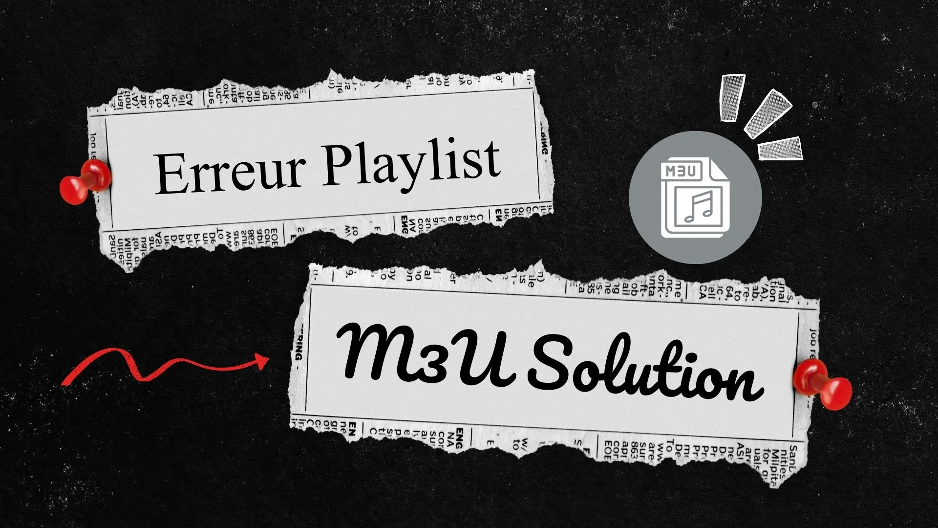 Erreur Playlist M3U Solution : Guide de Réparation